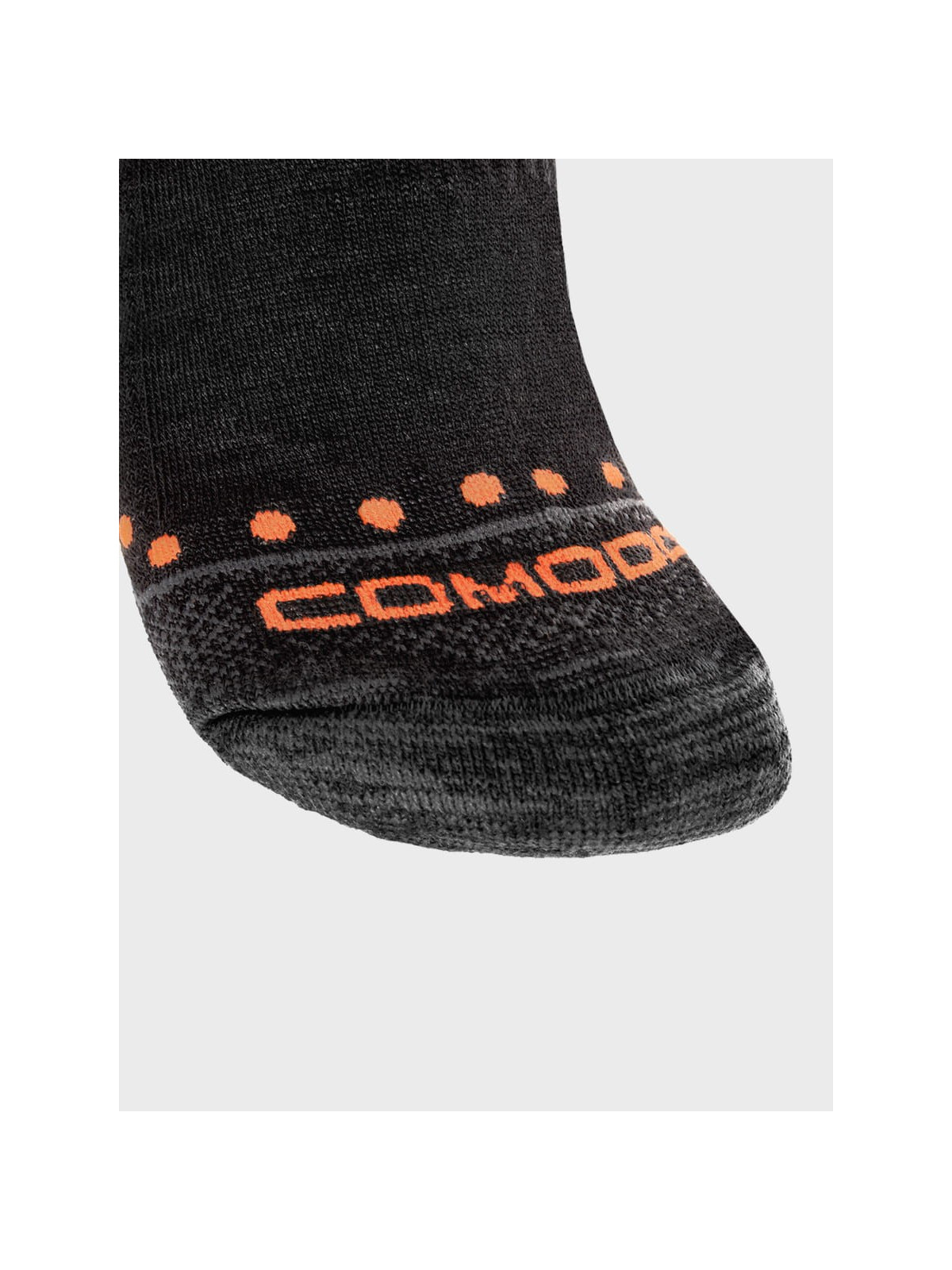 COMODO Skarpety LIGHT HIKER Wełna Merino + Alpaka Czarne 43-46