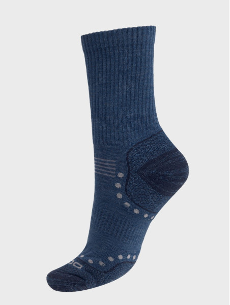 COMODO Skarpety LIGHT HIKER Wełna Merino + Alpaka Granat 43-46