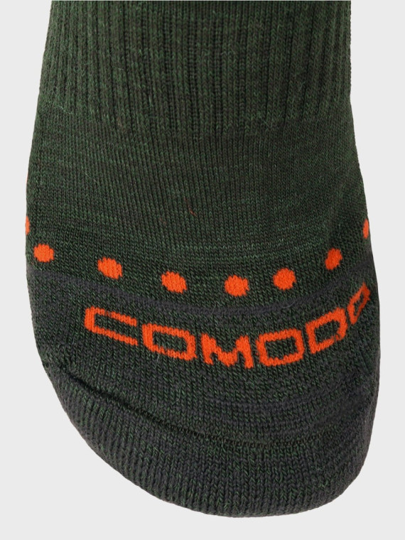 COMODO Skarpety LIGHT HIKER Wełna Merino + Alpaka khaki 43-46