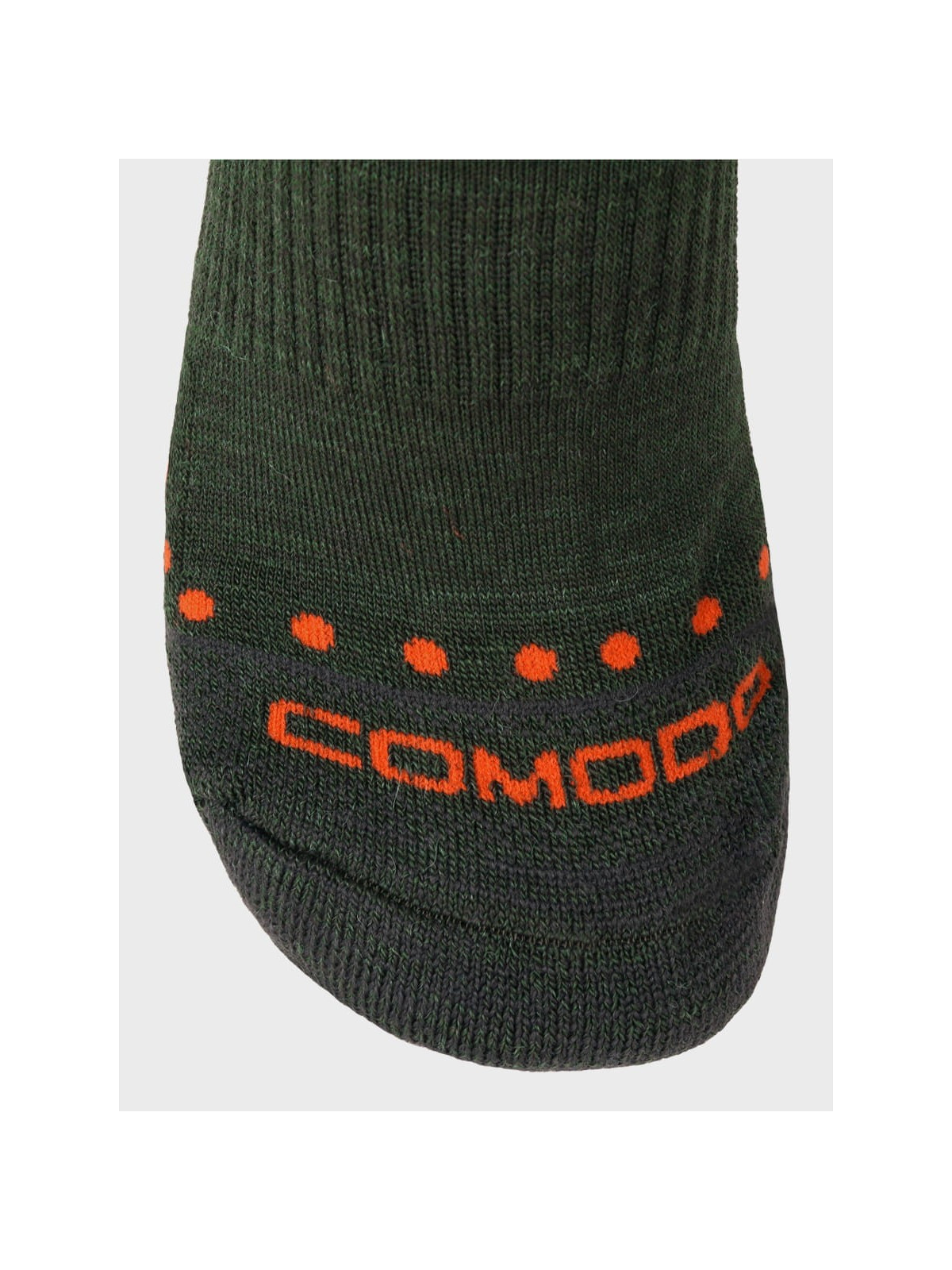 COMODO Skarpety LIGHT HIKER Wełna Merino + Alpaka khaki 43-46