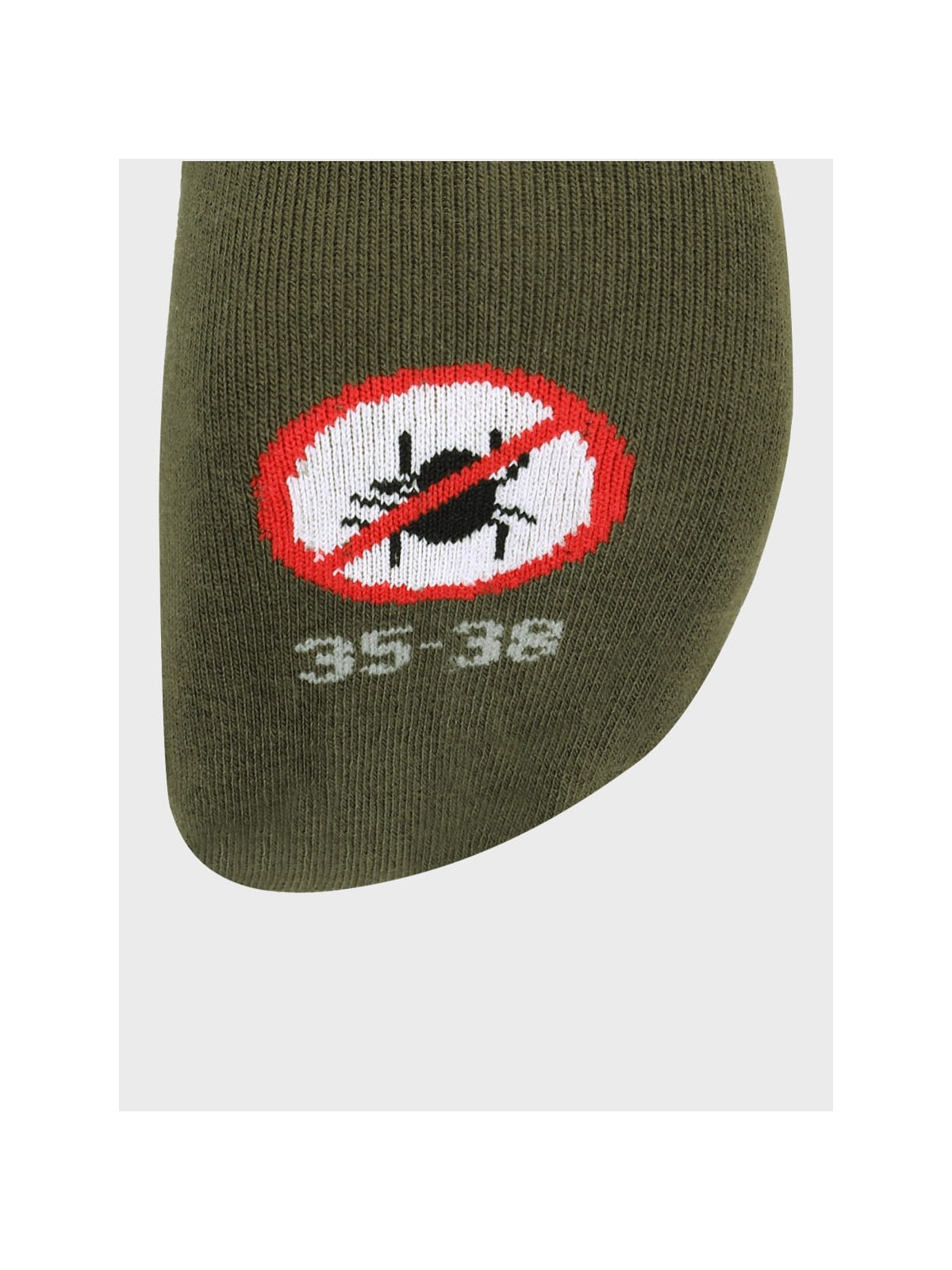 COMODO Skarpety myśliwskie trekkingowe Anty kleszczowe SMP2 khaki 43-46
