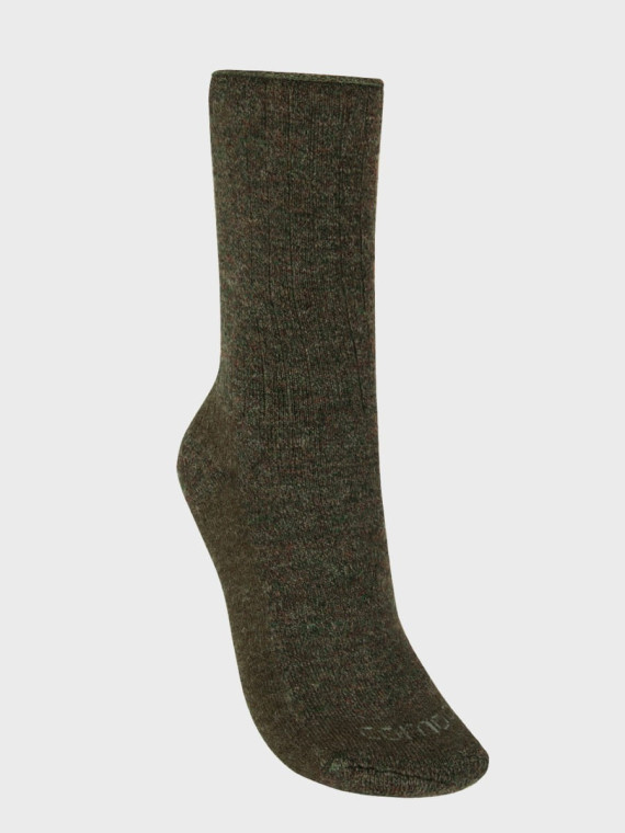 COMODO Skarpety Zimowe  wysokie HUNTING wełna merino SMG2-01 Khaki 43-46