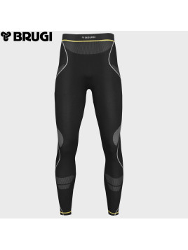 BRUGI SPODNIE TERMOAKTYWNE 4RC4 KAQ CZARNE S/M