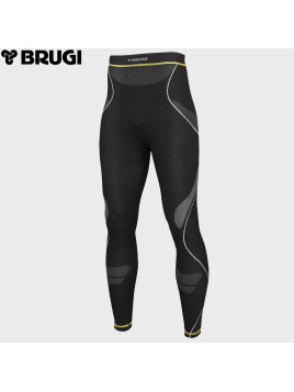 BRUGI SPODNIE TERMOAKTYWNE 4RC4 KAQ CZARNE S/M