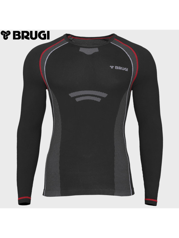 BRUGI BLUZA TERMOAKTYWNA 4RC3 KAQ CZARNA S/M