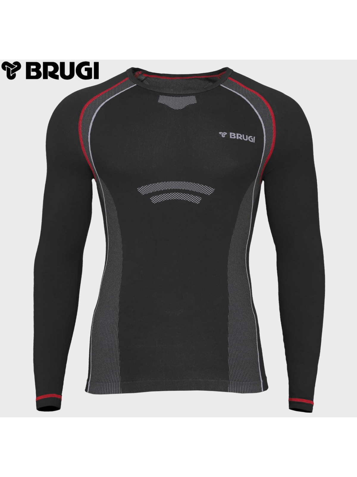 BRUGI BLUZA TERMOAKTYWNA 4RC3 KAQ CZARNA S/M