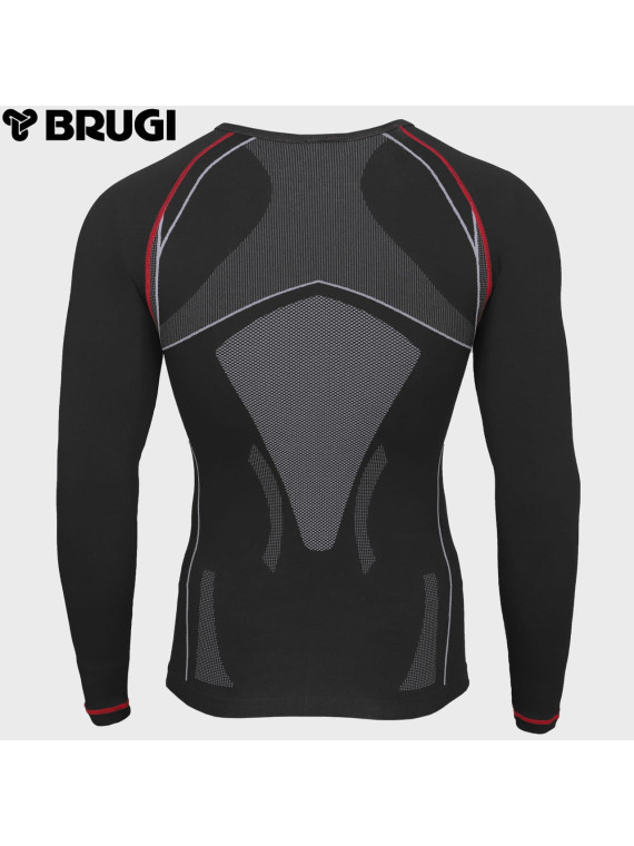 BRUGI BLUZA TERMOAKTYWNA 4RC3 KAQ CZARNA S/M