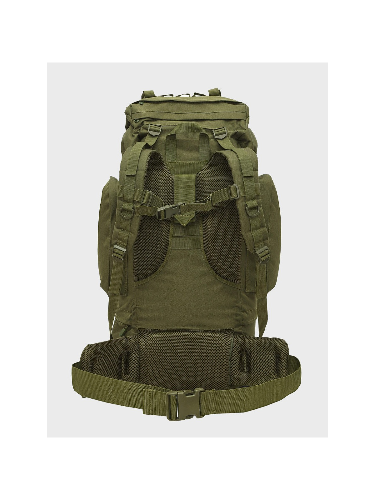 NILS CAMP Plecak taktyczny z pokrowcem NC3901 70L oliwkowy