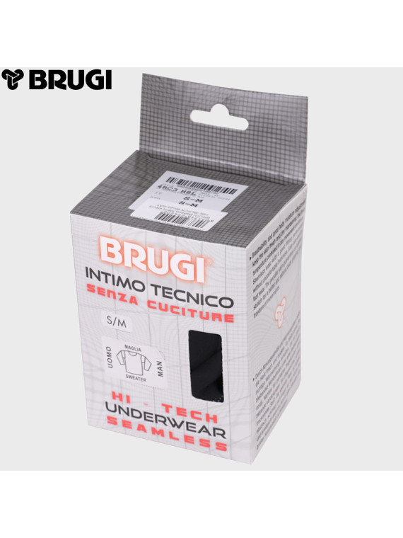 BRUGI BLUZA TERMOAKTYWNA 4RC3 KAQ CZARNA S/M