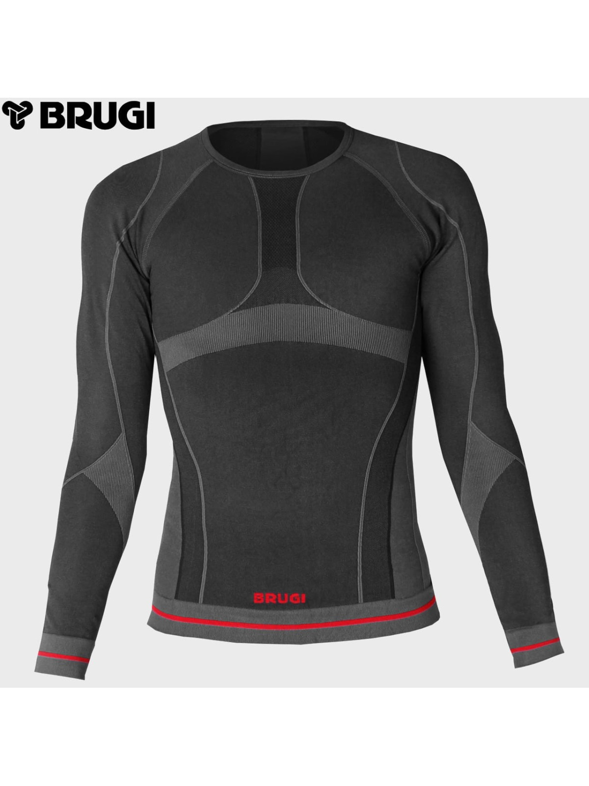 BRUGI BLUZA TERMOAKTYWNA 4RAT k-X15 CZARNA S/M