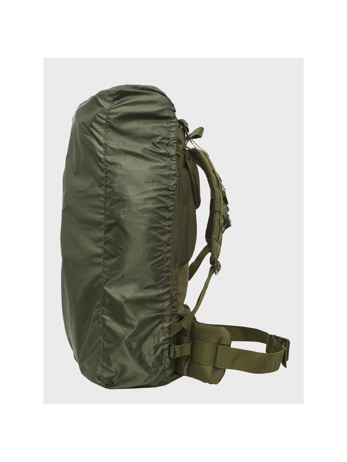 NILS CAMP Plecak taktyczny z pokrowcem NC3901 70L oliwkowy