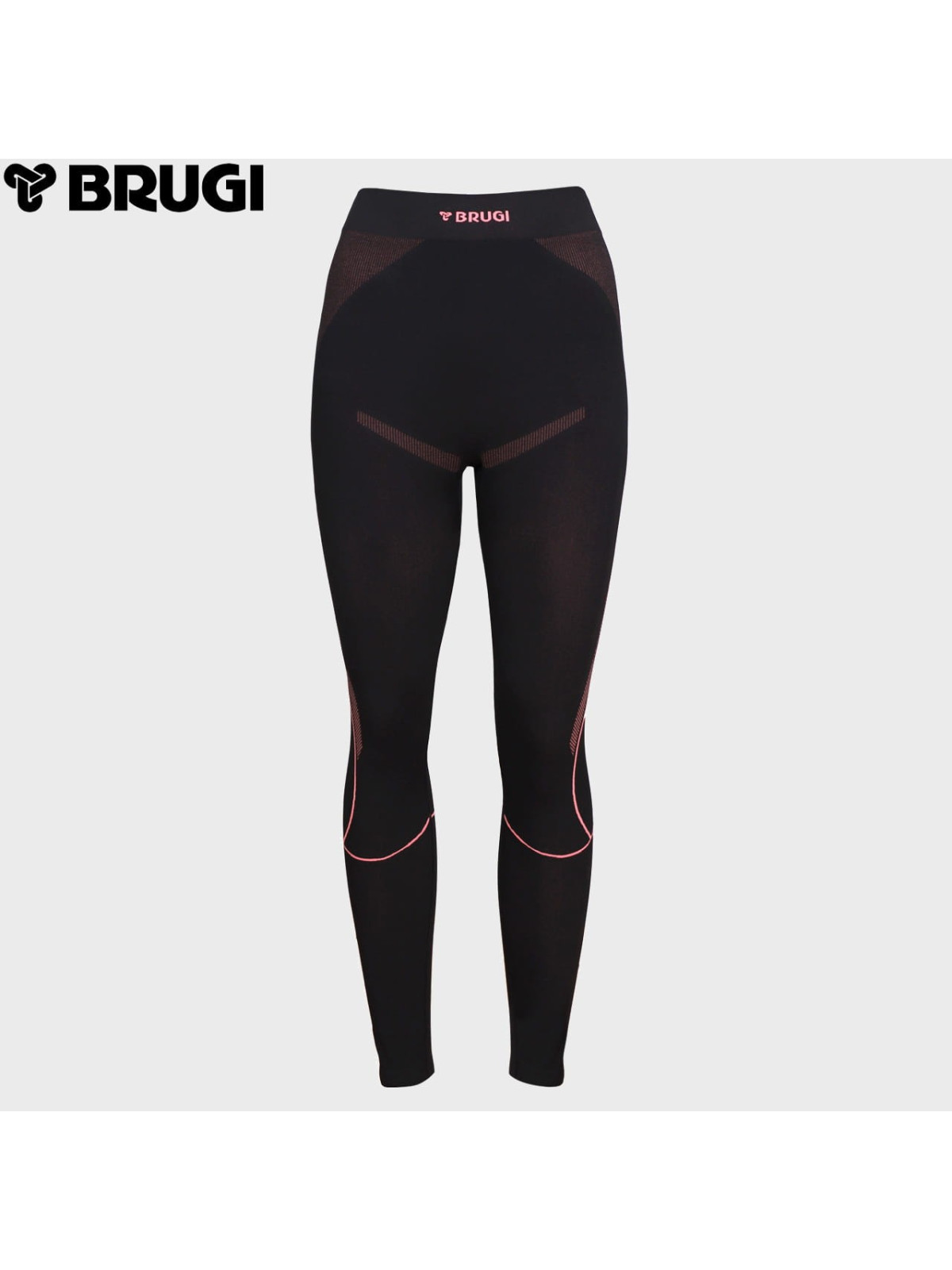 BRUGI SPODNIE TERMOAKTYWNE 2RC4 RGZ DAMSKIE CZARNE S/M