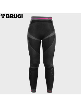 BRUGI SPODNIE TERMOAKTYWNE 2RAR k-NCP DAMSKIE CZARNE L/XL
