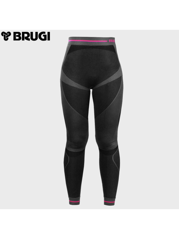 BRUGI SPODNIE TERMOAKTYWNE 2RAR k-NCP DAMSKIE CZARNE L/XL