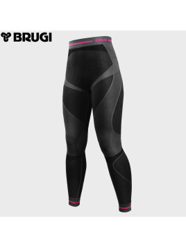 BRUGI SPODNIE TERMOAKTYWNE 2RAR k-NCP DAMSKIE CZARNE L/XL