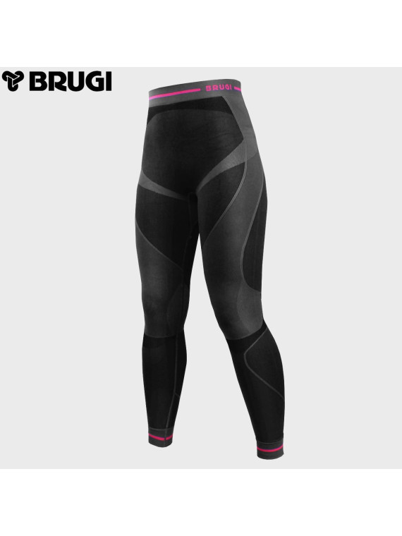 BRUGI SPODNIE TERMOAKTYWNE 2RAR k-NCP DAMSKIE CZARNE L/XL