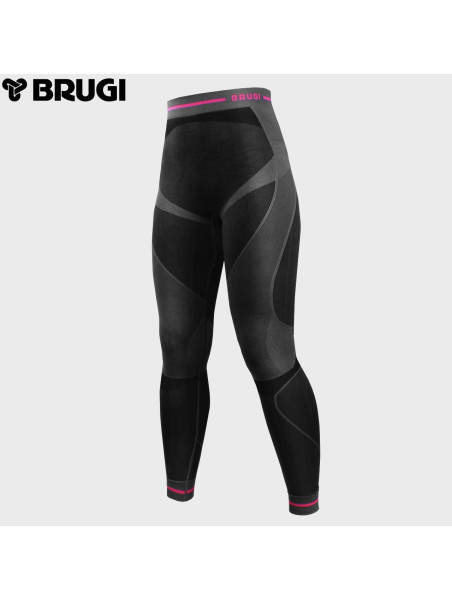 BRUGI SPODNIE TERMOAKTYWNE 2RAR k-NCP DAMSKIE CZARNE L/XL