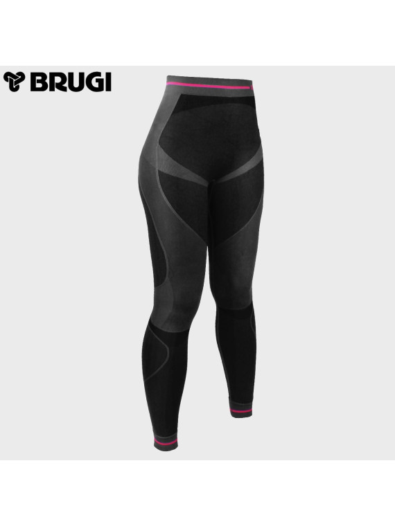 BRUGI SPODNIE TERMOAKTYWNE 2RAR k-NCP DAMSKIE CZARNE L/XL