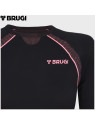 BRUGI BLUZA TERMOAKTYWNA 2RC3 RGZ DAMSKA CZARNO-RÓŻOWA L/XL