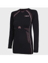 BRUGI BLUZA TERMOAKTYWNA 2RC3 RGZ DAMSKA CZARNO-RÓŻOWA L/XL