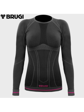 BRUGI BLUZA TERMOAKTYWNA 2RAP k-NCP DAMSKA CZARNA L/XL