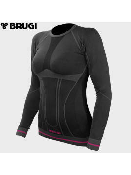 BRUGI BLUZA TERMOAKTYWNA 2RAP k-NCP DAMSKA CZARNA L/XL