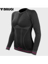 BRUGI BLUZA TERMOAKTYWNA 2RAP k-NCP DAMSKA CZARNA L/XL