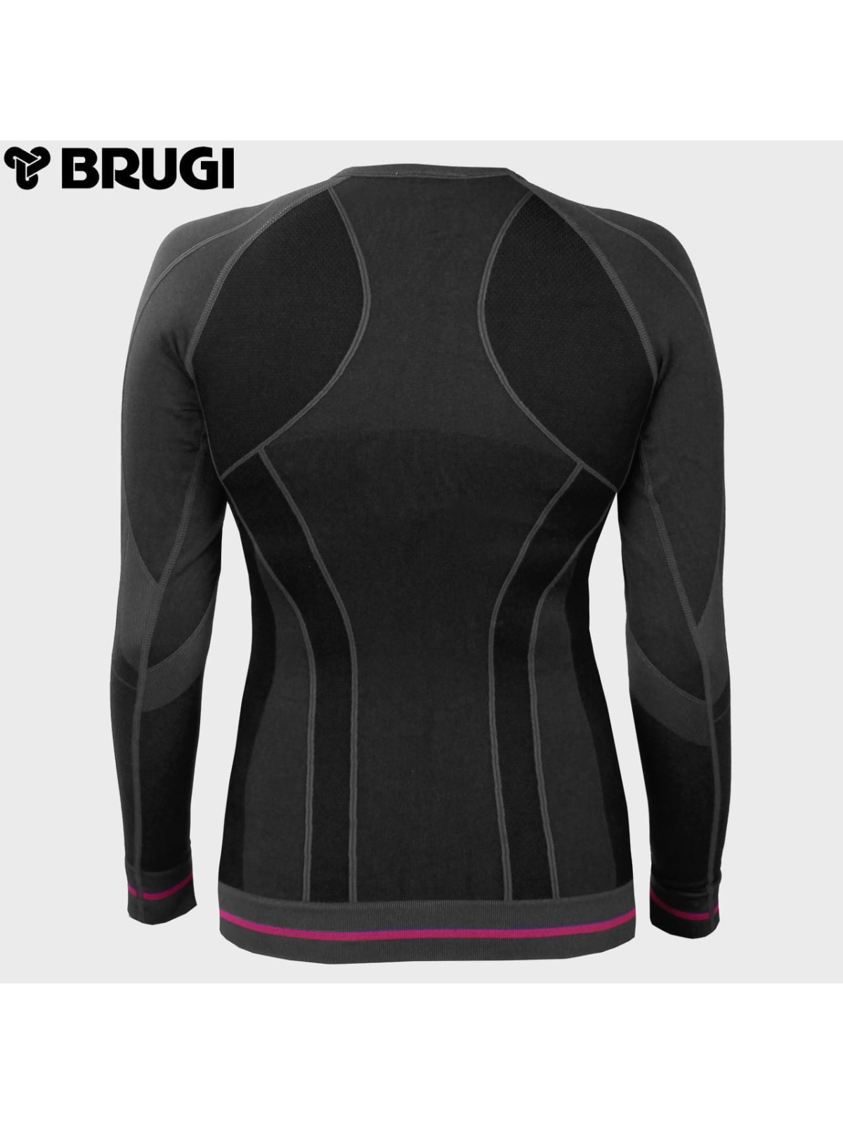 BRUGI BLUZA TERMOAKTYWNA 2RAP k-NCP DAMSKA CZARNA L/XL