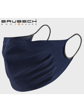 BRUBECK Maseczka Wielorazowa Antywirusowa GRANATOWA