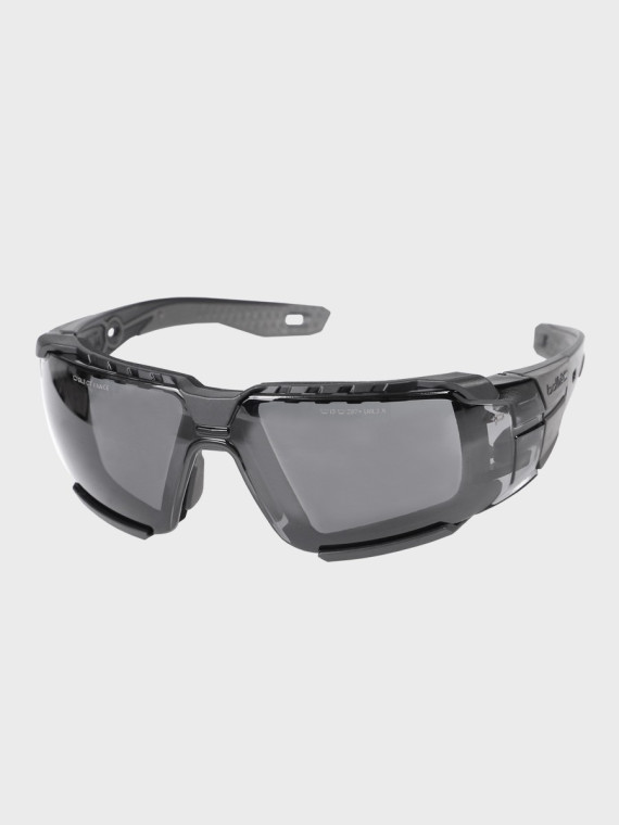BOLLE Okulary gogle ochronne RUSH+ 2.0 20E Platinum czano-szare
