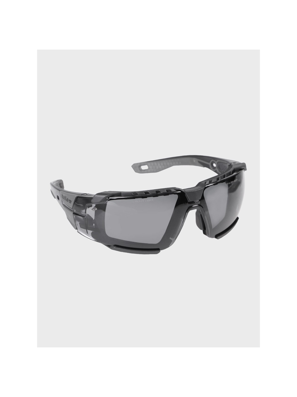 BOLLE Okulary gogle ochronne RUSH+ 2.0 20E Platinum czano-szare