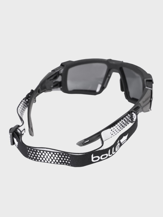 BOLLE Okulary gogle ochronne RUSH+ 2.0 20E Platinum czano-szare