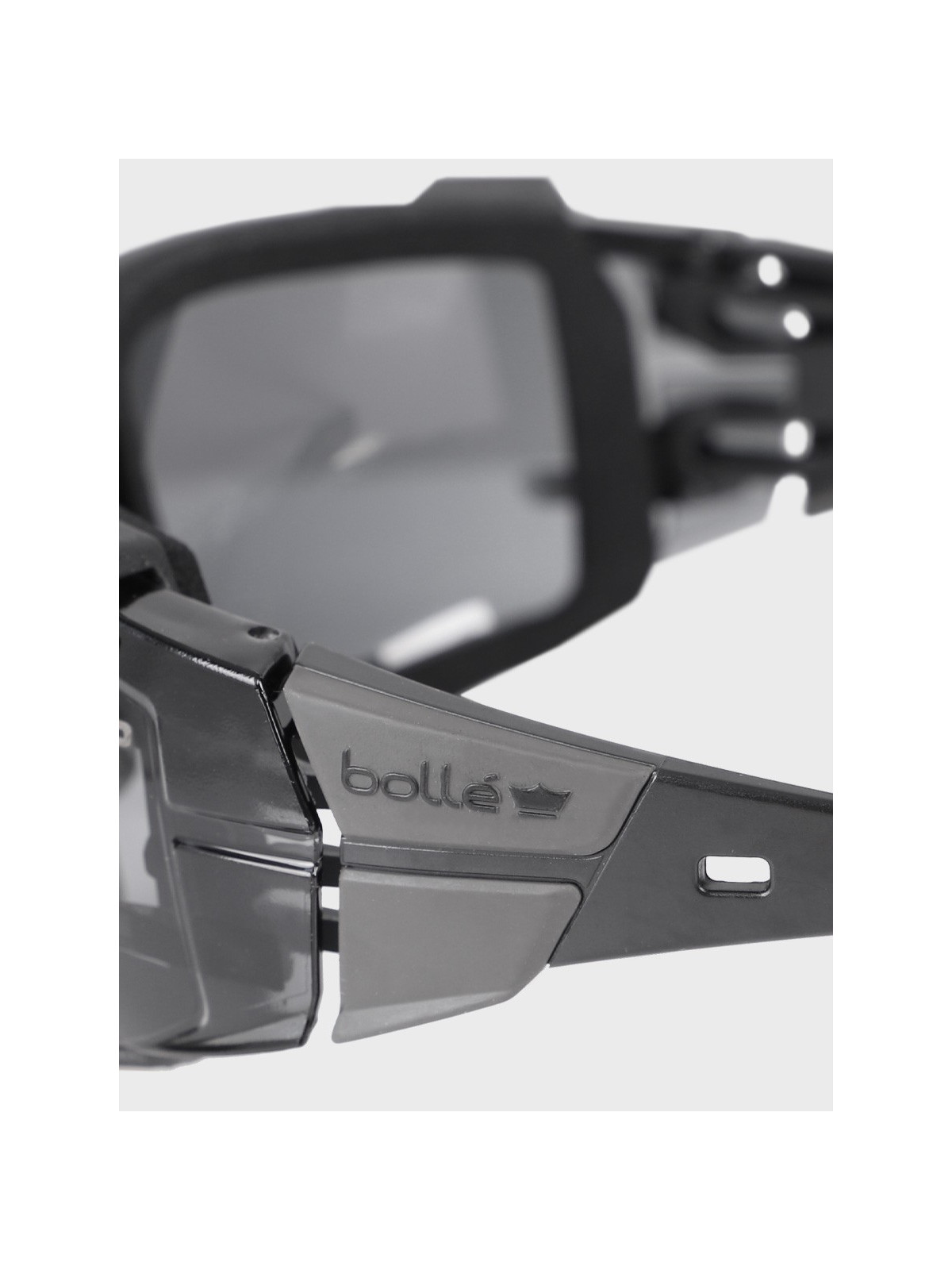 BOLLE Okulary gogle ochronne RUSH+ 2.0 20E Platinum czano-szare