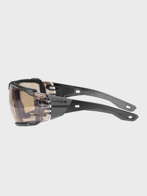 BOLLE Okulary gogle ochronne RUSH+ 2.0 30E Platinum czano-szare