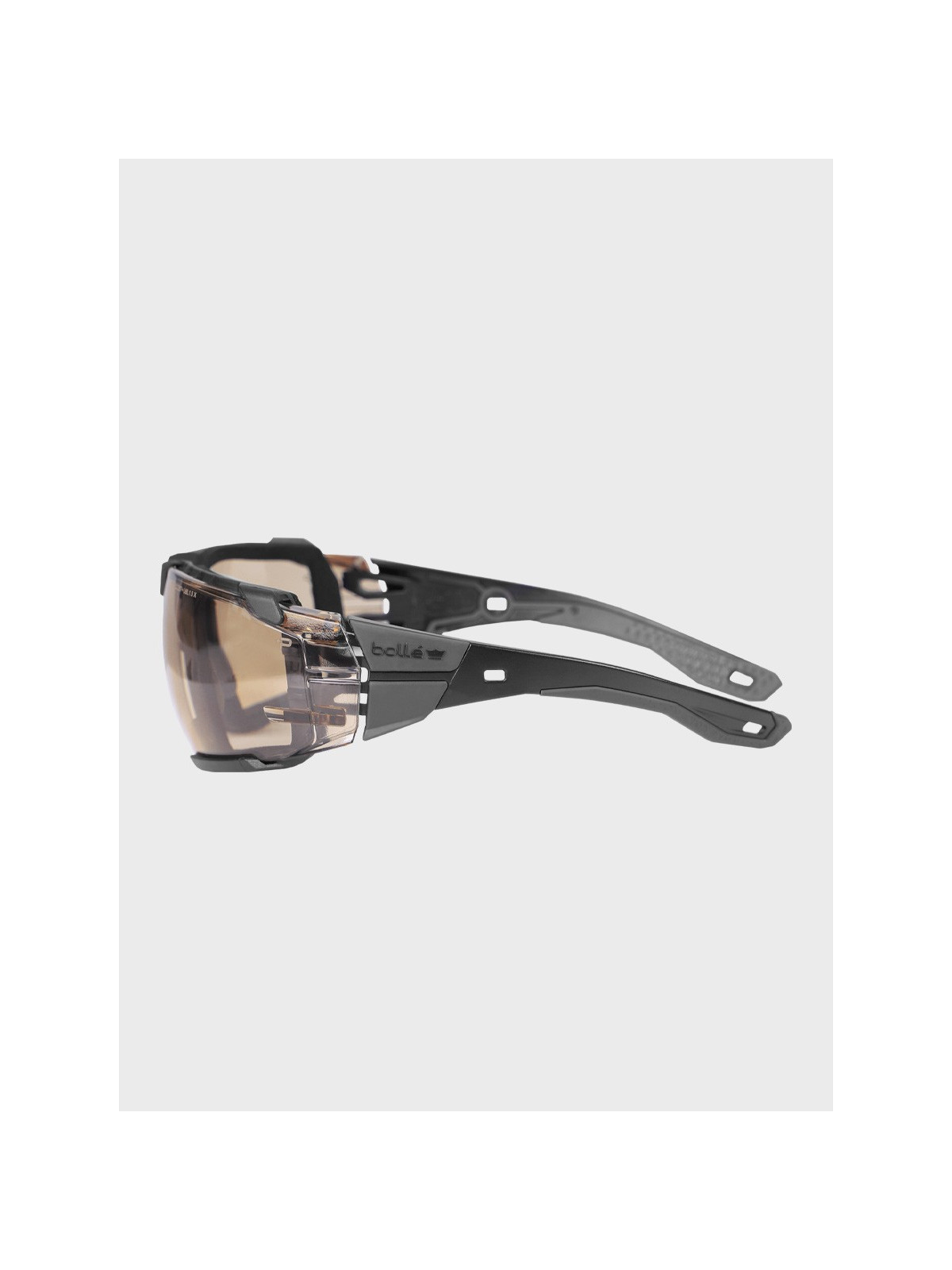 BOLLE Okulary gogle ochronne RUSH+ 2.0 30E Platinum czano-szare