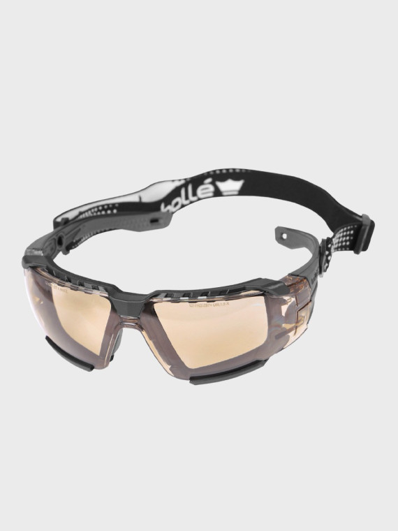BOLLE Okulary gogle ochronne RUSH+ 2.0 30E Platinum czano-szare