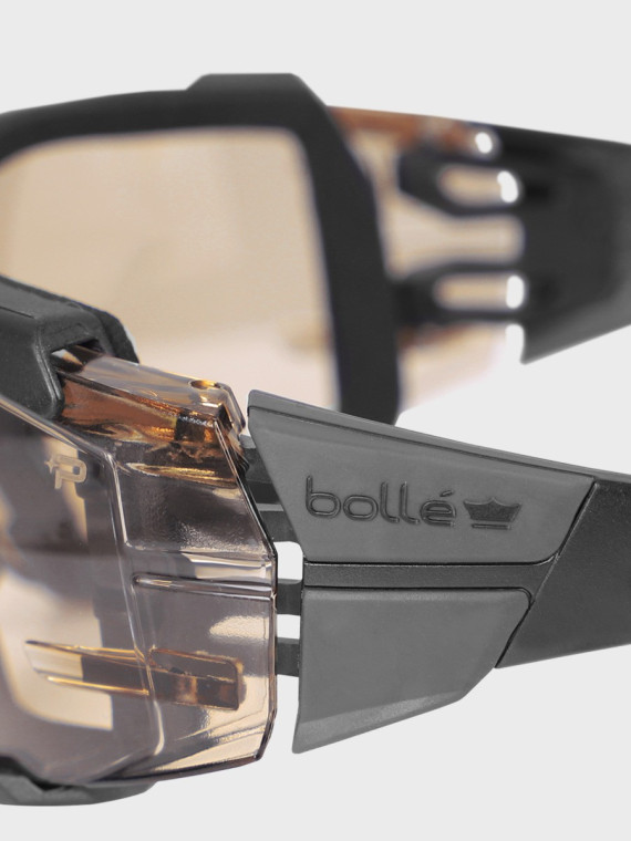 BOLLE Okulary gogle ochronne RUSH+ 2.0 30E Platinum czano-szare