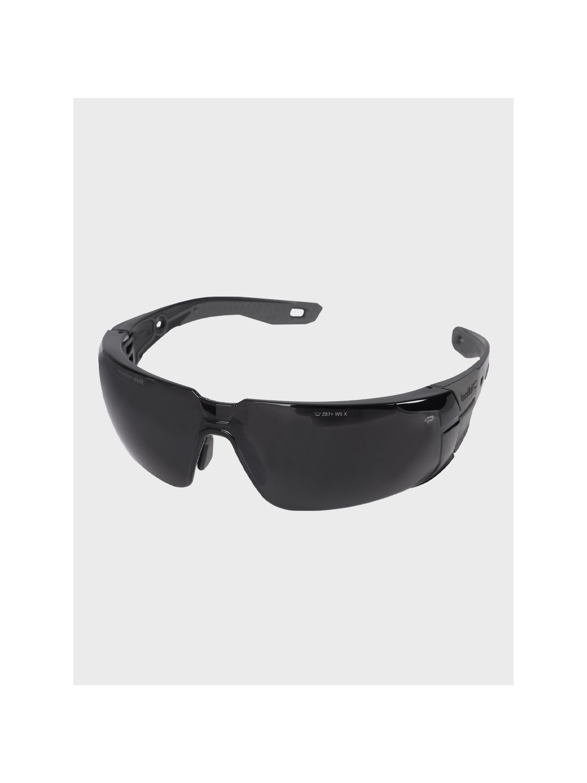 BOLLE Okulary Ochronne BHP RUSH+ 2.0 Platinum Welding 5 filtr spawalniczy czarno-szare