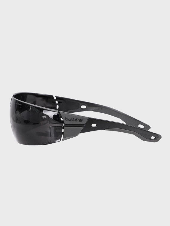 BOLLE Okulary Ochronne BHP RUSH+ 2.0 Platinum Welding 5 filtr spawalniczy czarno-szare