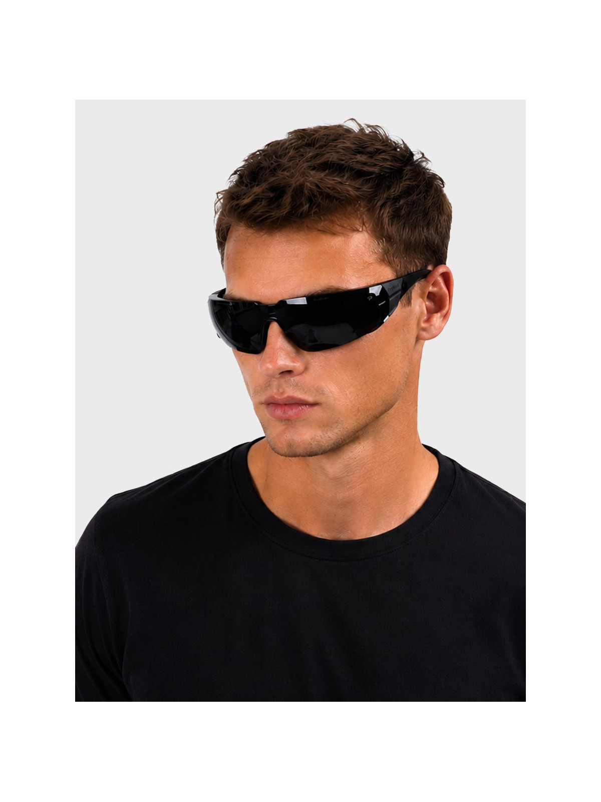 BOLLE Okulary Ochronne BHP RUSH+ 2.0 Platinum Welding 5 filtr spawalniczy czarno-szare