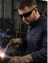BOLLE Okulary Ochronne BHP RUSH+ 2.0 Platinum Welding 5 filtr spawalniczy czarno-szare