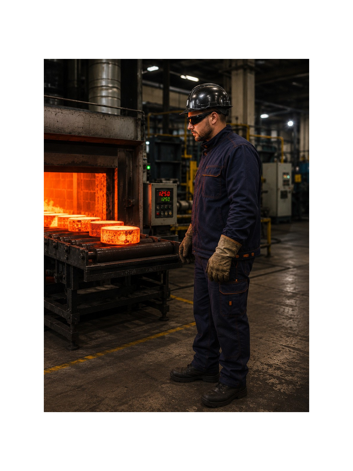 BOLLE Okulary Ochronne BHP RUSH+ 2.0 Platinum Welding 5 filtr spawalniczy czarno-szare