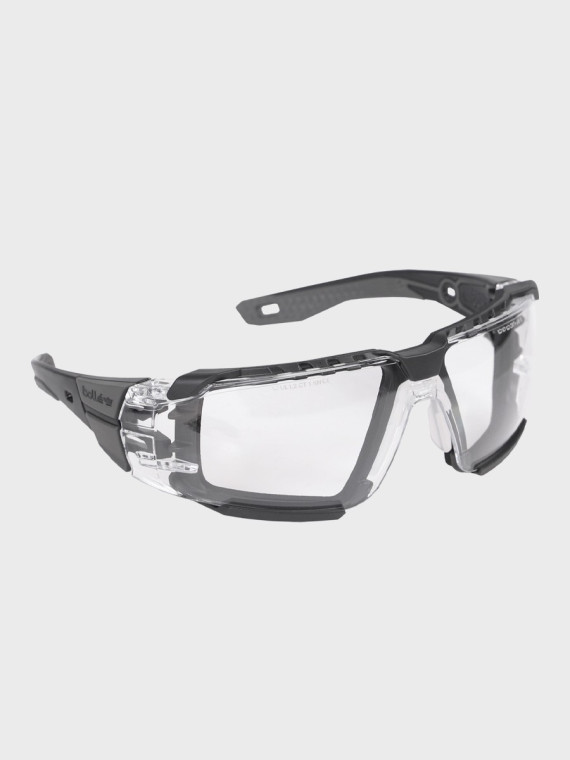 BOLLE Okulary Ochronne RUSH+ 2.0 Safety Platinum Adapter RX Robocze przezroczyste