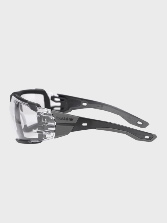 BOLLE Okulary Ochronne RUSH+ 2.0 Safety Platinum Adapter RX Robocze przezroczyste