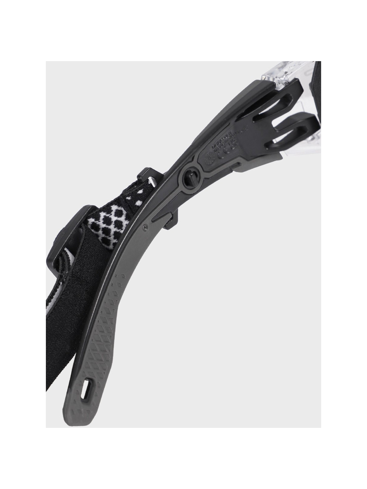 BOLLE Okulary Ochronne RUSH+ 2.0 Safety Platinum Adapter RX Robocze przezroczyste