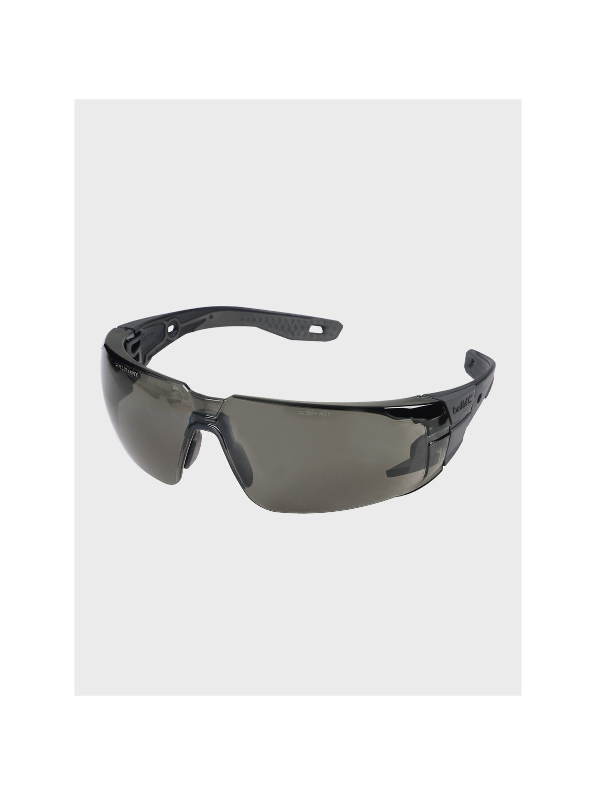 BOLLE Okulary Ochronne BHP RUSH+ 2.0 Platinum Welding 3 filtr spawalniczy czarno-szare