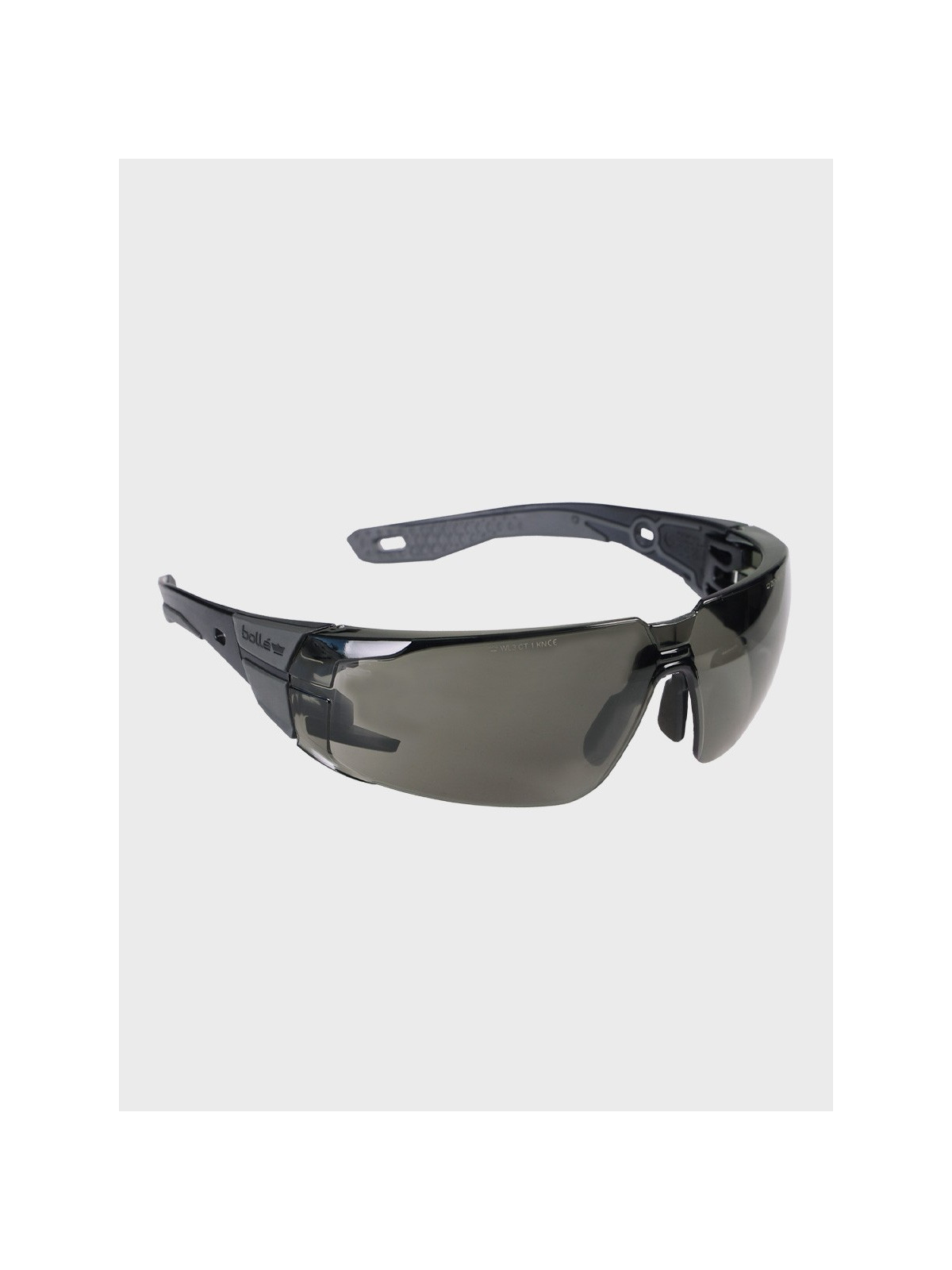 BOLLE Okulary Ochronne BHP RUSH+ 2.0 Platinum Welding 3 filtr spawalniczy czarno-szare