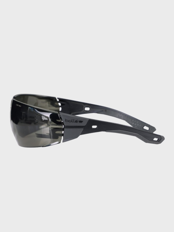 BOLLE Okulary Ochronne BHP RUSH+ 2.0 Platinum Welding 3 filtr spawalniczy czarno-szare