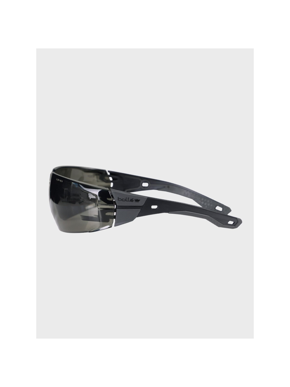 BOLLE Okulary Ochronne BHP RUSH+ 2.0 Platinum Welding 3 filtr spawalniczy czarno-szare
