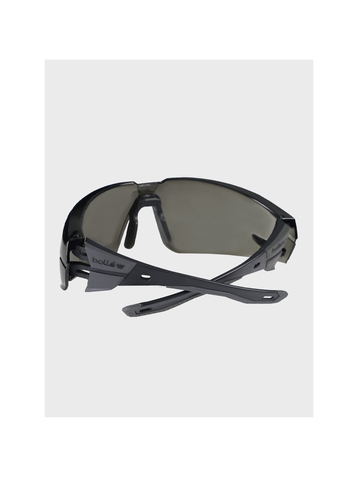 BOLLE Okulary Ochronne BHP RUSH+ 2.0 Platinum Welding 3 filtr spawalniczy czarno-szare